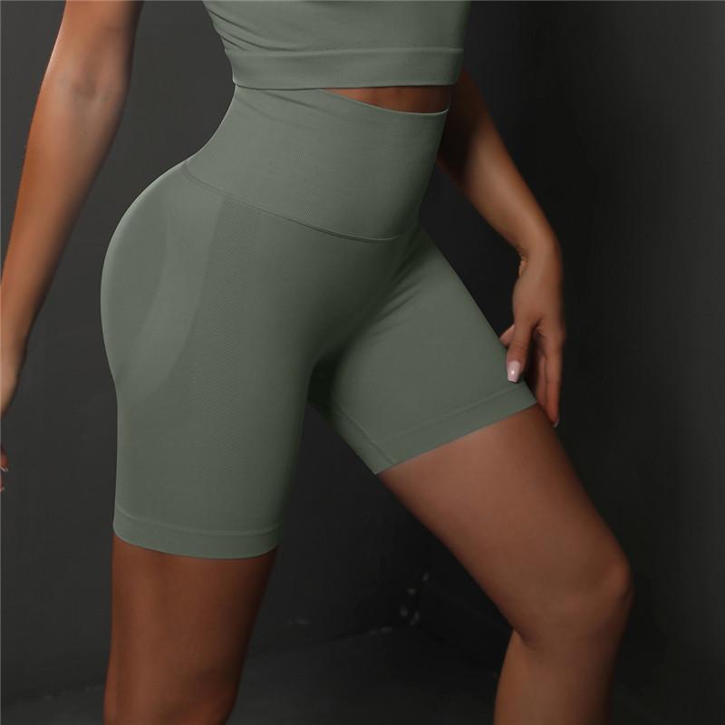 Auroth Summer Sports Shorts Women Scrunch Butt Yoga Shorts Sexy Peach Hip Gym Fitness Short Pants