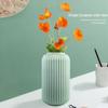 Japanese Celadon Modern Lantern Vase: Large Fine Ceramic Flower Arrangement