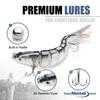TRUSCEND Lure Fishing Joint Lure Looks Just Like the Real Thing Various Sizes Suitable for Saltwater and Freshwater Fishing Lure Suitable for Sea