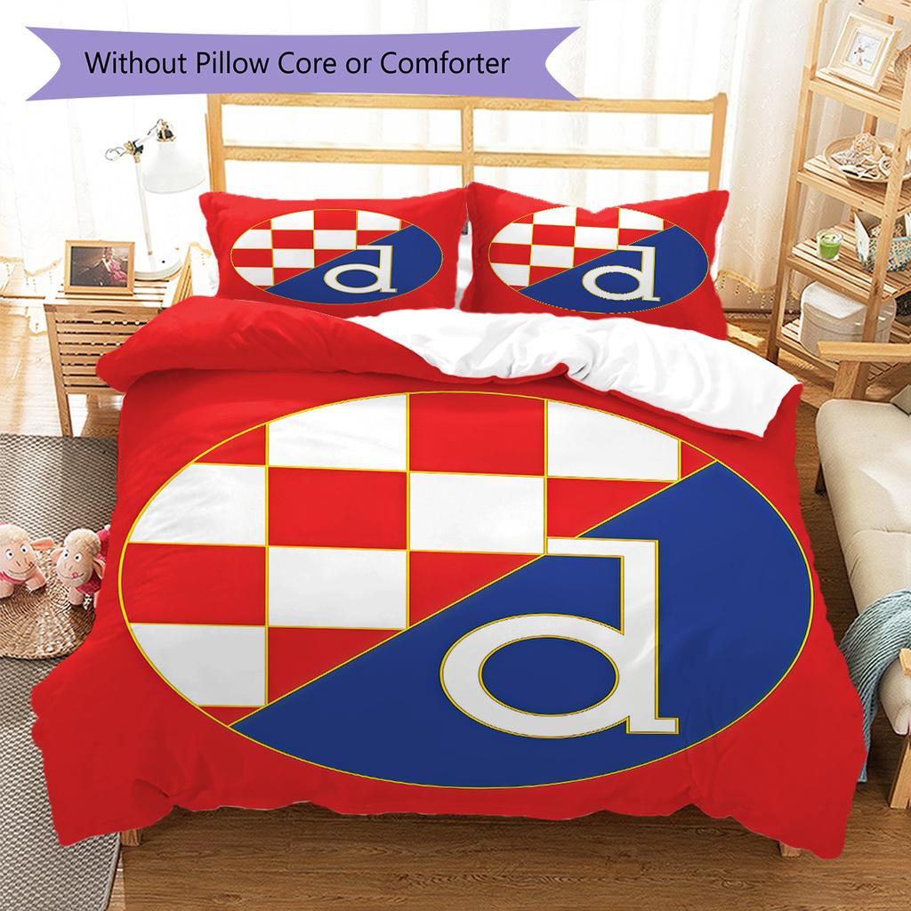 DZG club Bedding Quilt Set Quilt Cover Pillowcase Home Decoration Birthday Gift (1 * duvet cover + 2 * pillowcase, without core)