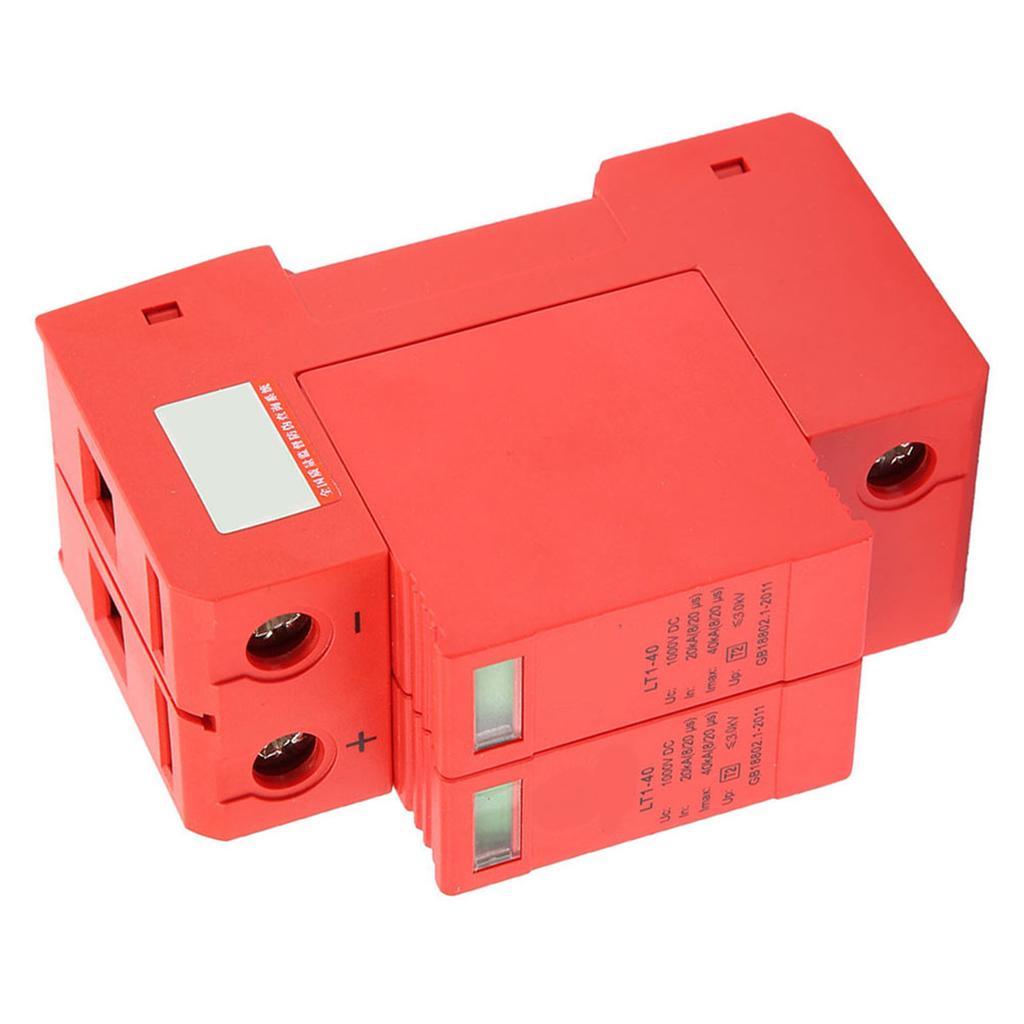 DC1000V 2P 20KA 40KA Защитное устройство от перенапряжения для дома Низковольтный разрядник