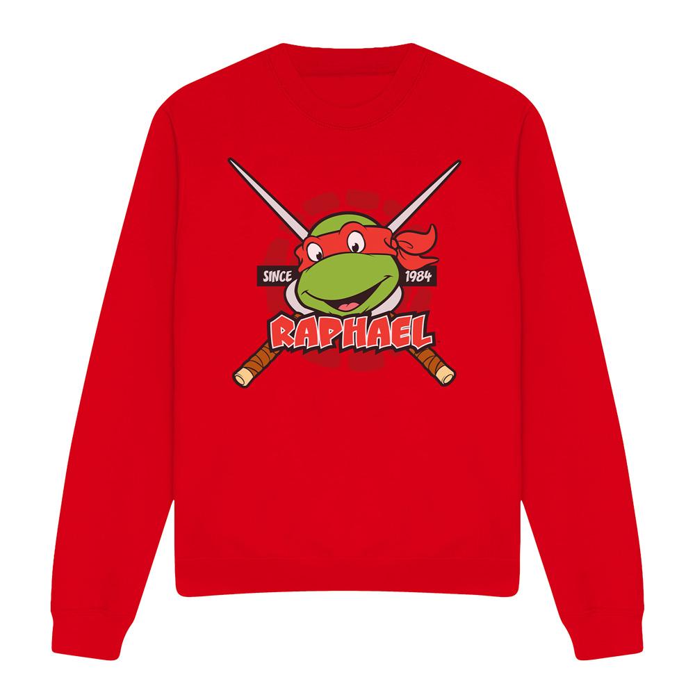 Teenage Mutant Ninja Turtles Unisex Adult Since 1984 Raphael Sweatshirt