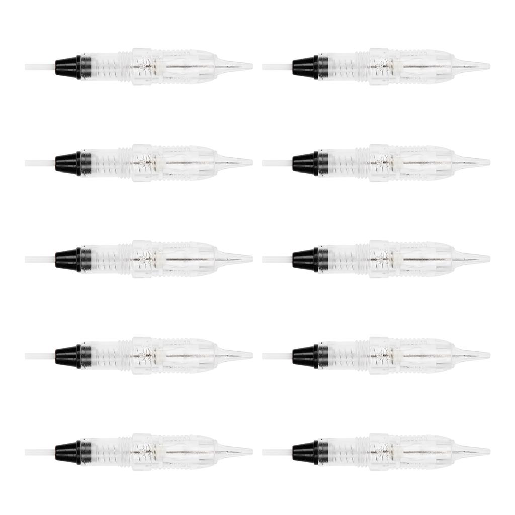 10pcs Cartridge Tattoo Needle Eyebrow Eyeliner Needles for Microblading Tattoo Machine3R