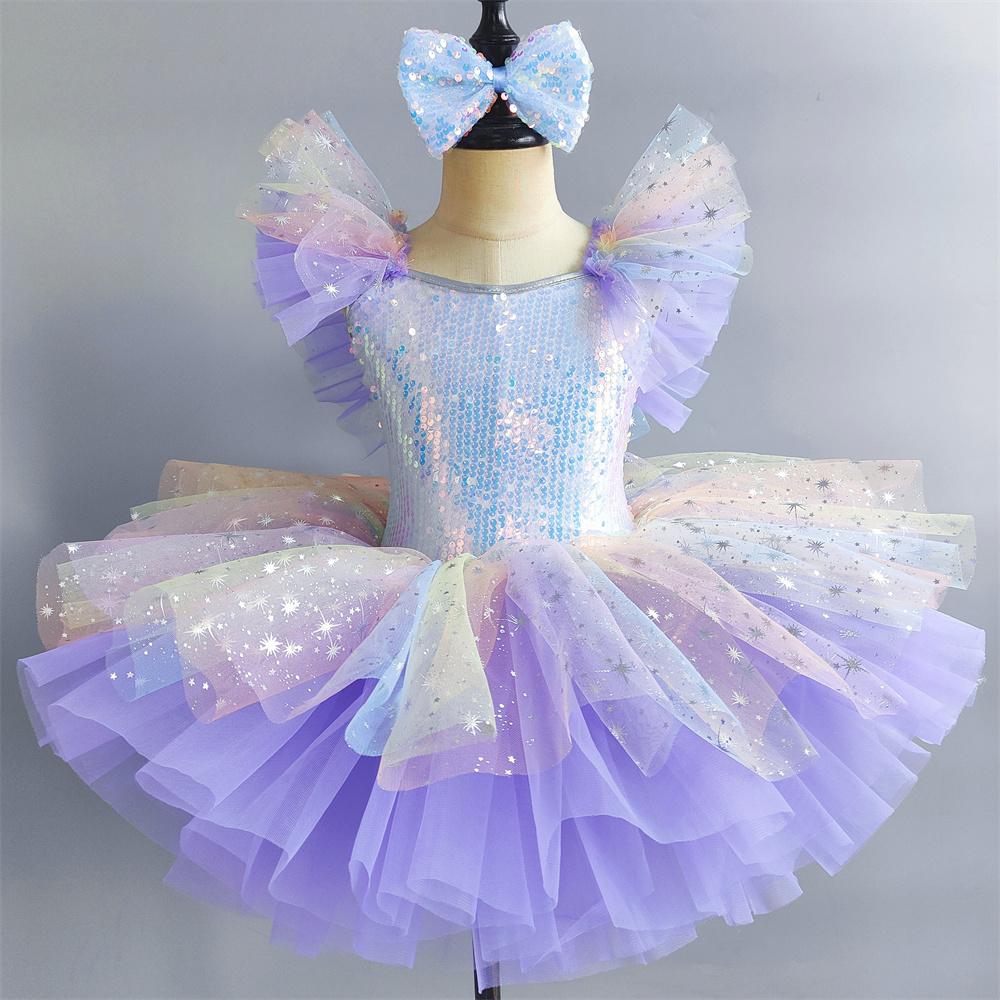 Балерина Девочки Одежда Детские Платья Vestido Детское Балетное Платье Пачка Танцевальные Костюмы Девочка Балетные Трико День Рождения Подарок Лето