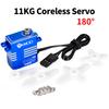 9IMOD RC Digatal Servo 11KG Coreless Metal Gear Servo 4.8-8.4V for RC Car RC Helicopter DIY Accessories