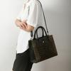 High Temperament Crocodile Pattern Handbag 2023 New Large-capacity Tote Bag European and American Retro Bag