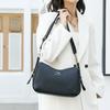 Однотонная сумка через плечо Женская сумка Большой вместимости Маленькая квадратная сумка Сумка для поездок на работу Сумка кроссбоди