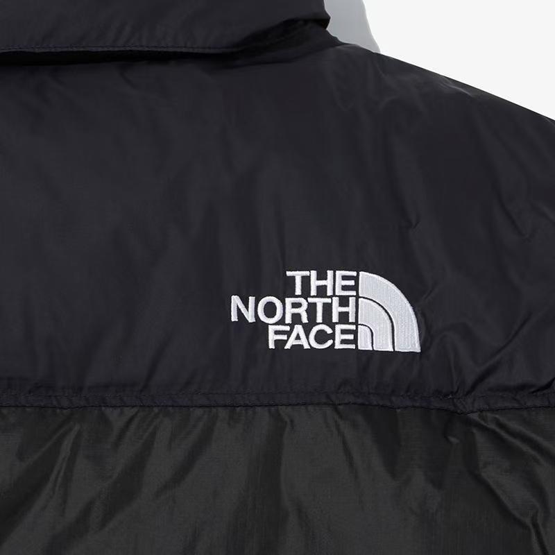 THE NORTHFACE/Норт 1996 Классическая черная пуховая куртка Тепло Зажим Преодолевает