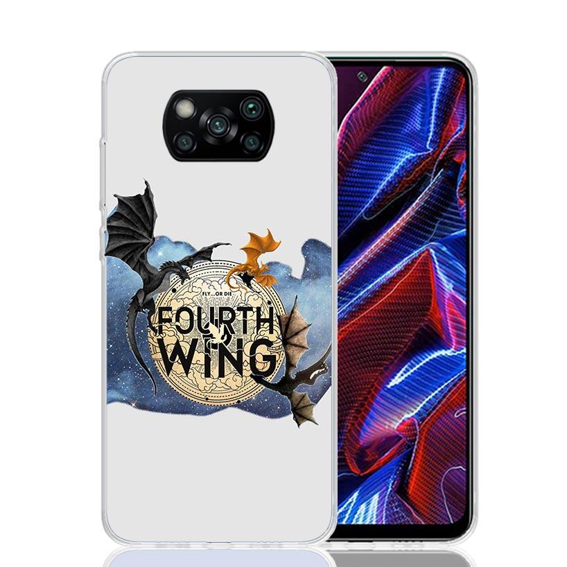 Чехол для телефона F-Fourth W-Wing Dragon для Xiaomi Poco X7 X6 X5 Pro F7 Ultra Redmi 15C 15 13 13C 12 12C 10 10A 10C 9 9A 9C 9T Чехол P