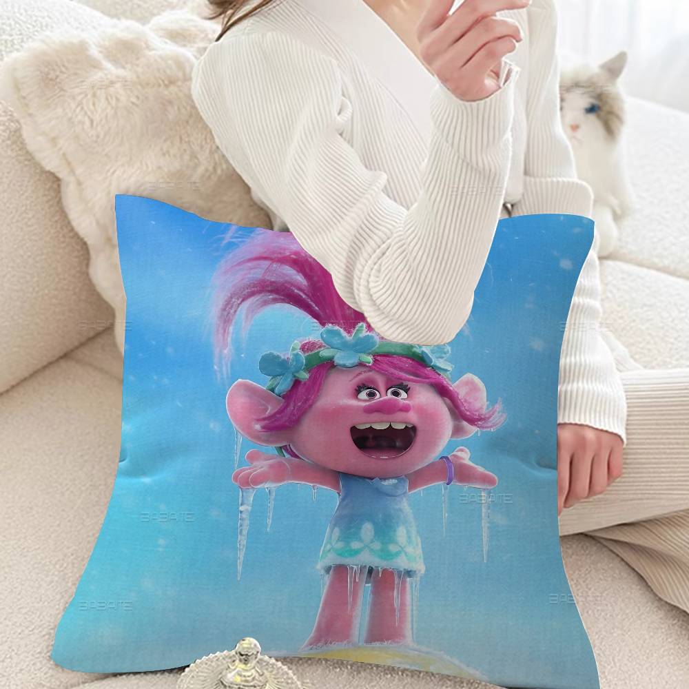 Trolls Band Together Decorative Room Aesthetics Pillow Case Home Decor Bedroom Sofa Bed Couch Pillow Cover x