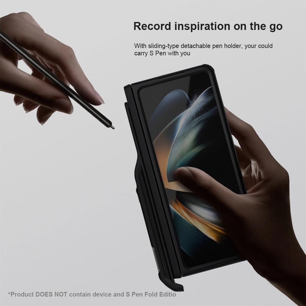 Nillkin Super Frosted Shield Fold Case For Samsung Galaxy Z Fold 5 - Black