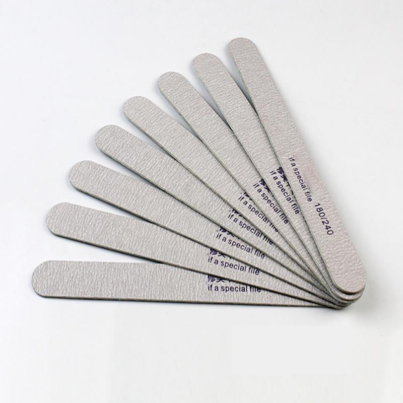 Nail File Durable Frosted Manicure Tools Strip Shape Double-sided Professional Nail Sanding Blocks Manicure Care Tools KTY