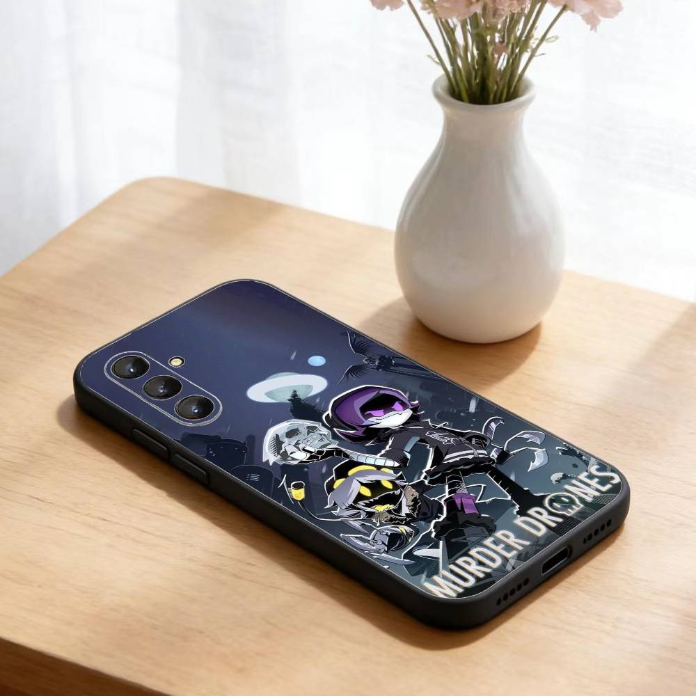 Game M-Murder N V J Drones Phone Case For Samsung Galaxy A73,A72,A71,A70,A52,A51 Others Soft Black Cover