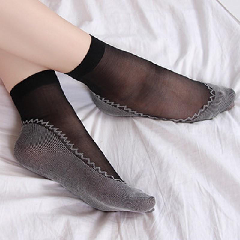 1/5/10 пар женских носков, чулки, весенние и летние, короткие, носки средней длины, впитывающие пот, нескользящие