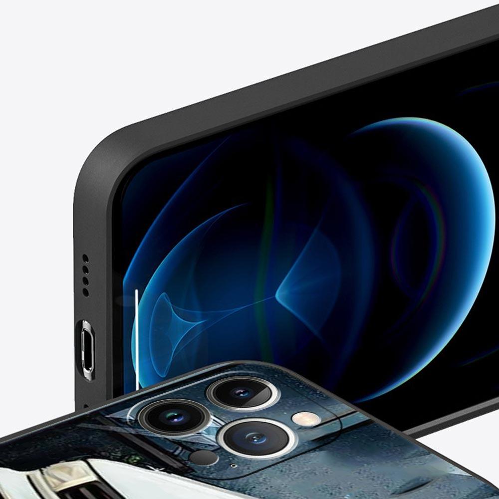 Boy See Sports Car Jdm Drift Luxury Soft Phone Case For iPhone 13 15 14 12 11 Pro MAX XR X SE XS 7 8 Plus Protection Cover