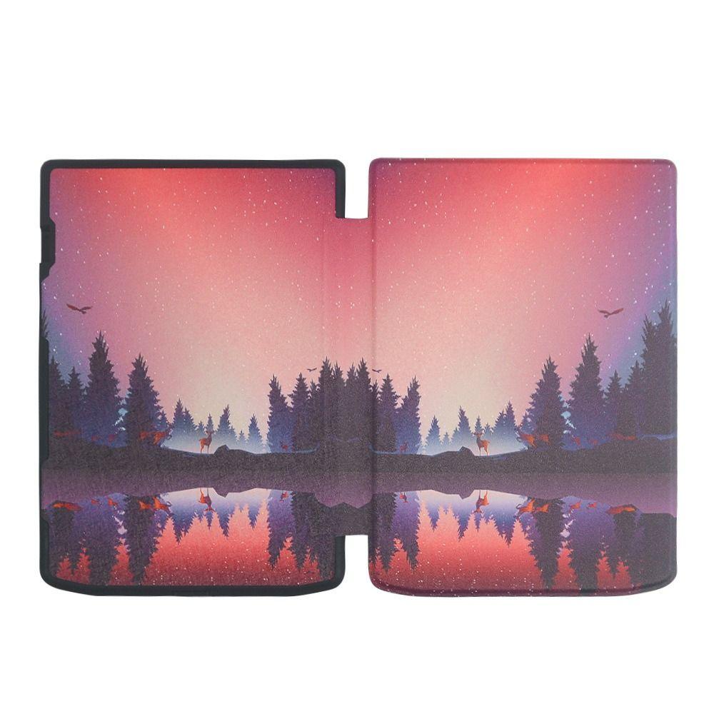 Автоматический режим пробуждения/сна Smart Cover Multi-folding Stand Protective Shell для PocketBook 743 InkPad 4