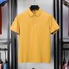 Fashion POLO Shirt Middle-aged Men's Short-sleeved T-shirt Mercerized Pearl Cotton Summer Lapel Business Casual T-shirt