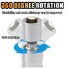 Wobble Spark Plug Sleeve Socket Removal Tool 3/8" 14MM Swivel Magnetic Thin Wall