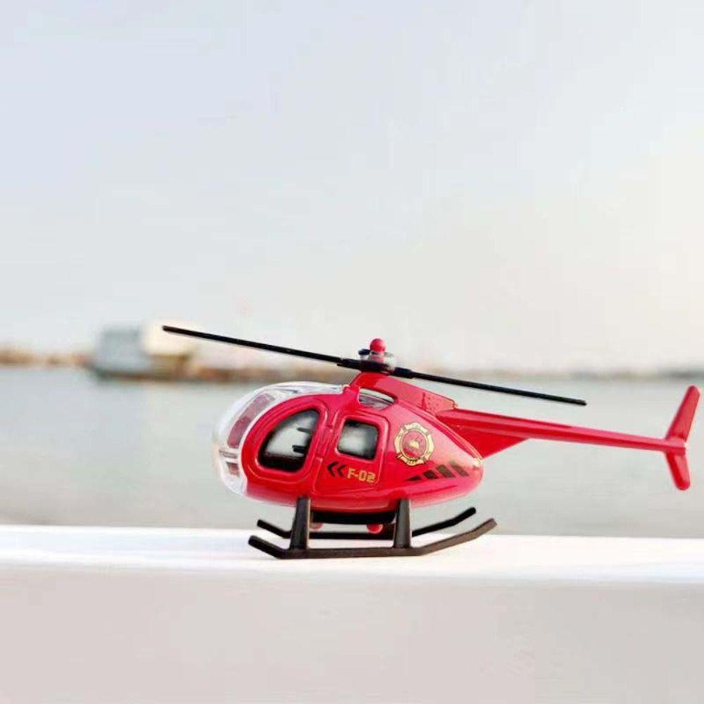 Figurines Simulation Helicopter Zinc Zinc Alloy Airplane Model Helicopter Model Toys Diecast Helicopter Toy