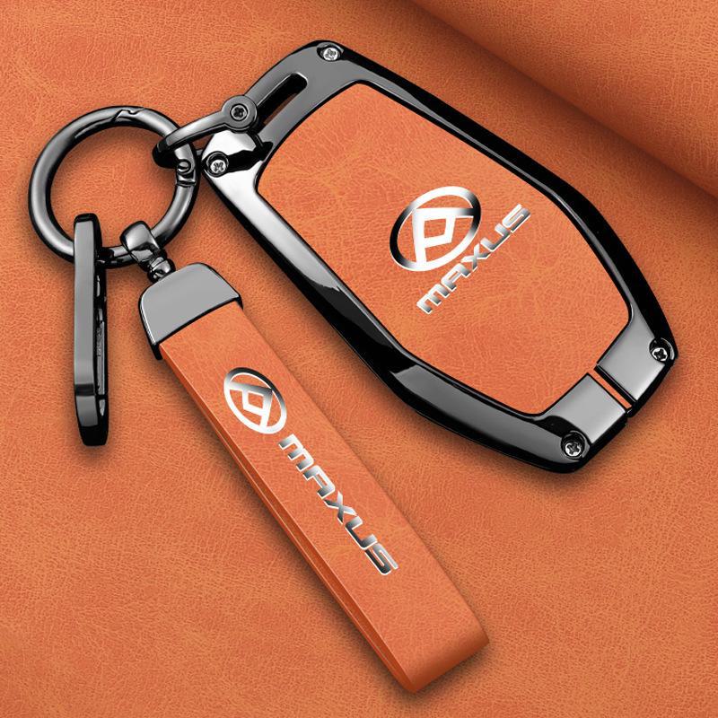 Чехол для женского ключа SAIC Maxus D90 для автомобиля Maxus G50 2019, высококачественный металлический корпус с пряжкой.