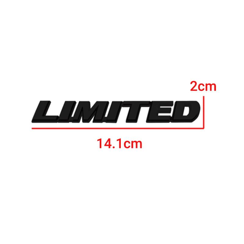 Car Body Trunk Tail Badge Sticker Emblem for Toyota LIMITED Aygo CHR Auris Rav4 Yaris Corolla Decal Exterior Accessories