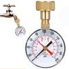 0-200 Psi Water Pressure Test Gauge 2.5" Dial Size Digital Display Manometer  Home Potable Water
