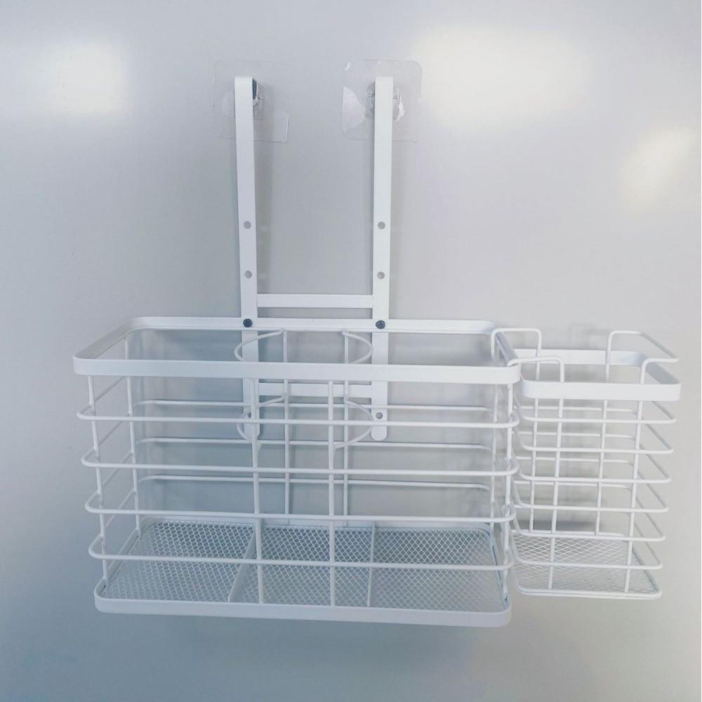 Adjustable Hanging Hair Tool Organizer Wall Mounted Hair Dryer Holder Home Storage