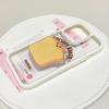 Transparent Protective Case for iPhone 14 - Apple 16/17 Promax Toast Stand Edition