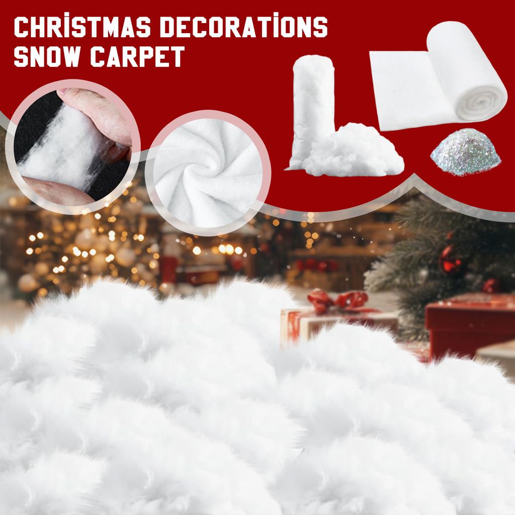 Snow Carpet Artificial Snow For Christmas Tree Decorations