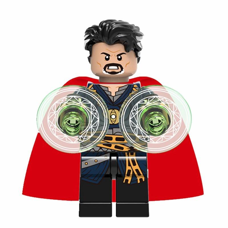 Lego Hulk Outrider Iron Man Thor Spiderman Thanos Avengers Minifigures Building Blocks Toys