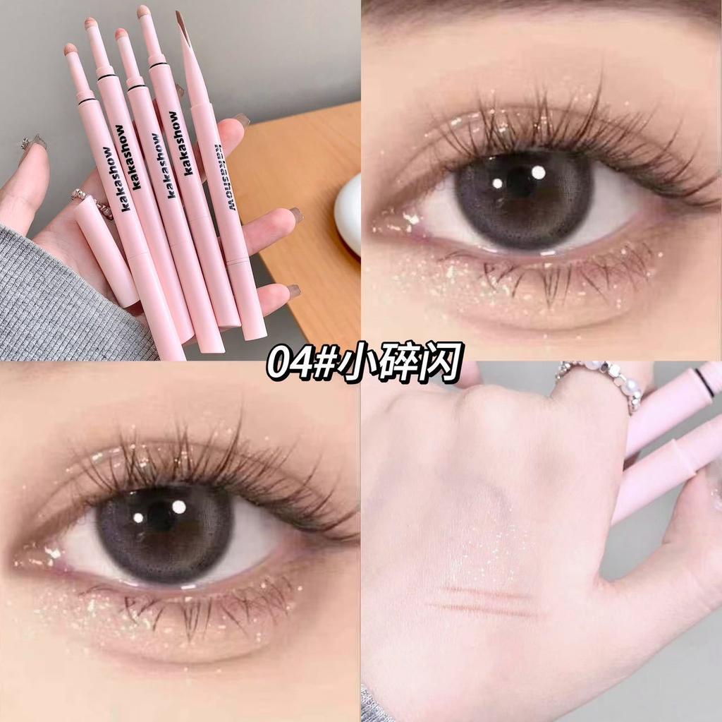 Двойная головка Перо для подтяжки лица Мать Здоровье Подводка для глаз для подтяжки лица Два в одном Натуральная тень Для осветления Хайлайтер Псевдо-натуральный макияж