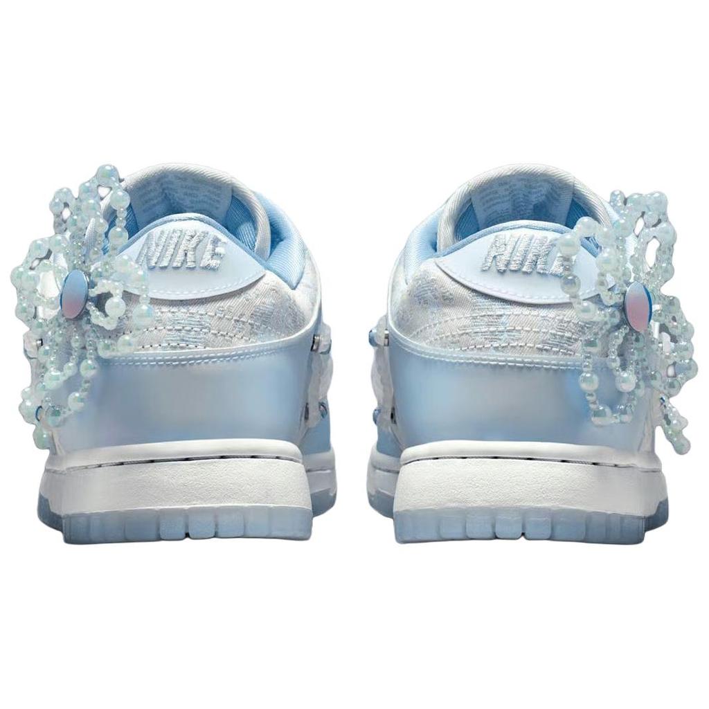 Nike X SUSAN FANG Dunk Скейтбордические кроссовки из синтетической кожи Женские Светло-голубые HV8575-100