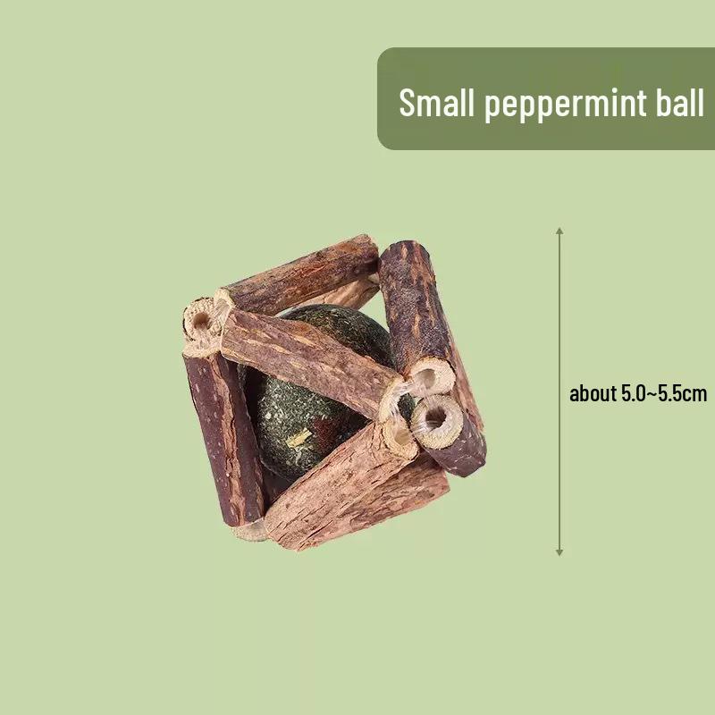 Rotating Catnip Ball Toy – Self-Play, Teething, and Boredom Relief for Cats