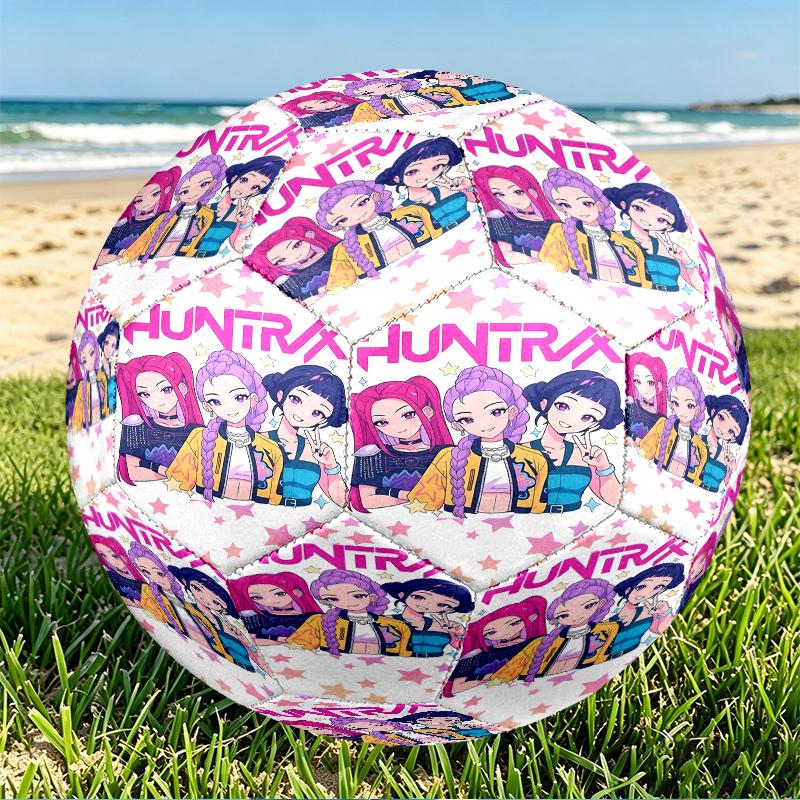 K Print Size 5 Soccer Ball, PU Wear Resistant Football for Match Training and Daily Practice, Birthday Gift for Soccer Fans