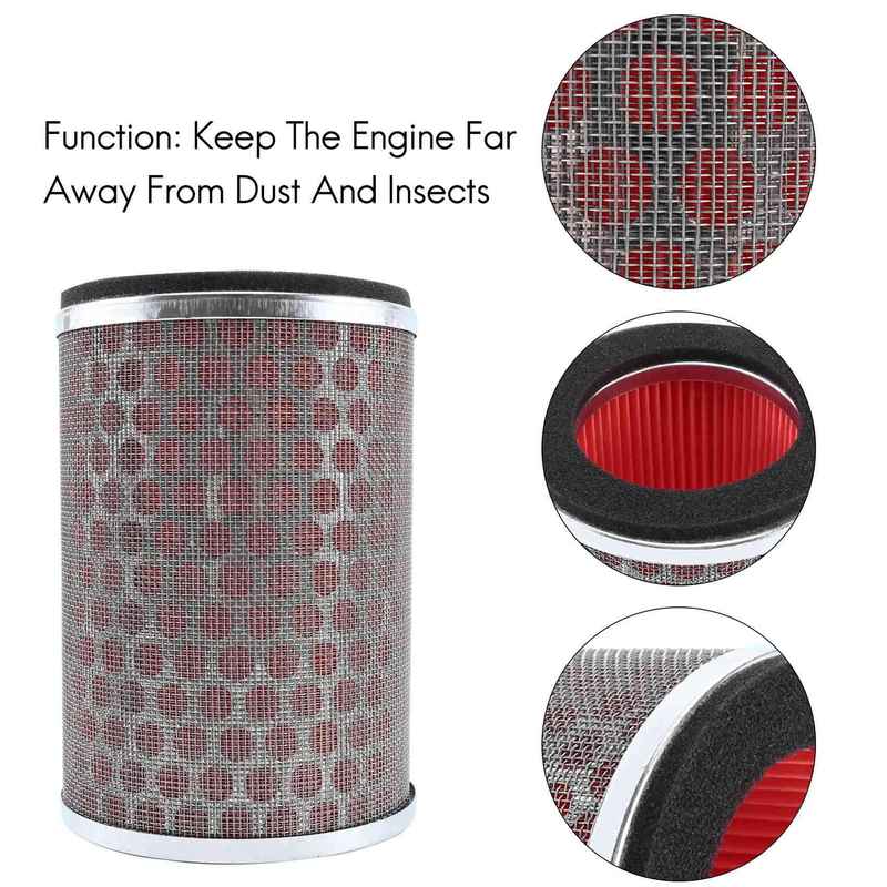 Ac29-Motorcycle Air Filter Cleaner For Honda CB250/CB600/CB600 Hornet 250/600 1998-2006