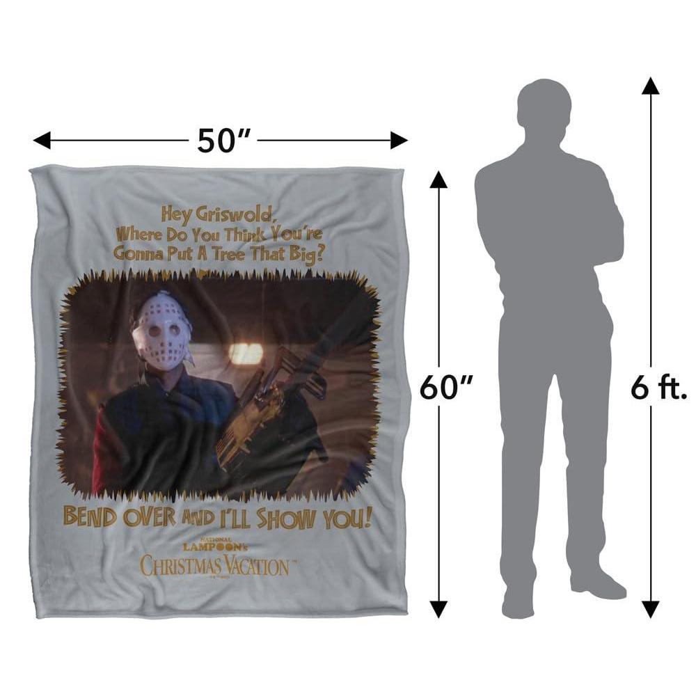 National Lampoon´s Christmas Vacation Clark Griswold Bend Over Soft Touch Blanket