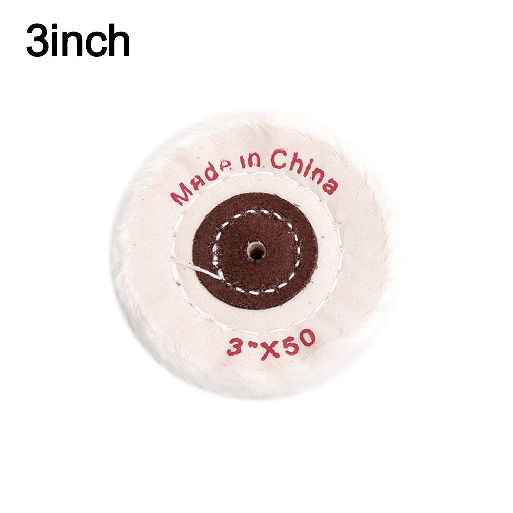Durable 2-12in Wheels Buffing Polishing Wheel Cotton Lint Cloth White Buffing Wheel Polishing Cloth Wheel Jewelry Tools