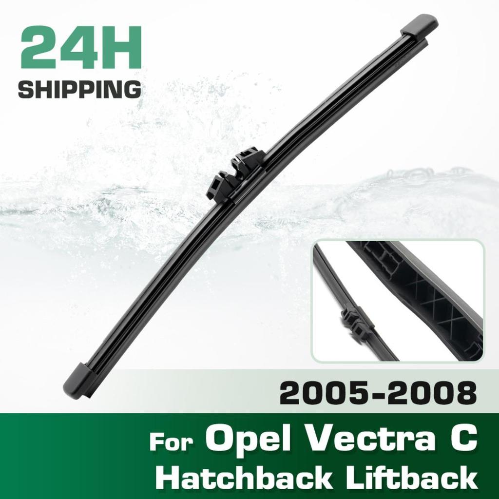 Задние щетки стеклоочистителя, Премиальные всесезонные щетки стеклоочистителя Замена для Opel Vectra C Хэтчбек Лифтбек 2005-2008