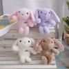 Toy Rabbit Plush Cartoon Animal Doll Keychain Backpack Pendant Gift Holiday