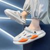 Fashion Men Slippers Comfortable Platform Outdoor Sandals Clogs Beach Slippers Flip Flops Male Indoor Home Slides Bathroom Shoes