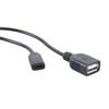 Кабель-удлинитель для зарядки через порт USB и Type C с для телефонов, планшетов, фонарей, динамиков