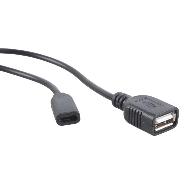 Кабель-удлинитель для зарядки через порт USB и Type C с для телефонов, планшетов, фонарей, динамиков