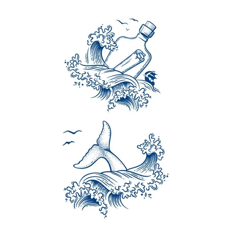 Чернила сока, татуировки, боди-арт, прочные, водонепроницаемые, временные татуировки, наклейки, Лев, Тигр, татуировка на руку, поддельные татуировки космонавта для женщин и мужчин