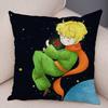 Little Prince Cushion Cover Decor France Anime Cartoon Print Pillow Case for Sofa Home Children Room Soft Plush Throw Pillowcase