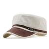 Spring Summer Cotton Breathable Cadet Hat Hat Sun Cap Baseball Cap