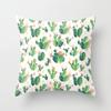 Nordic Style Tropical Plant Cactus Pattern Cushion Cover Sofa Car Office Pillowcase Home Decor