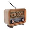 Портативное винтажное радио   Динамик   Перезаряжаемое ретро радио AM FM   Поддержка карты памяти   MP3-плеер USB для дома
