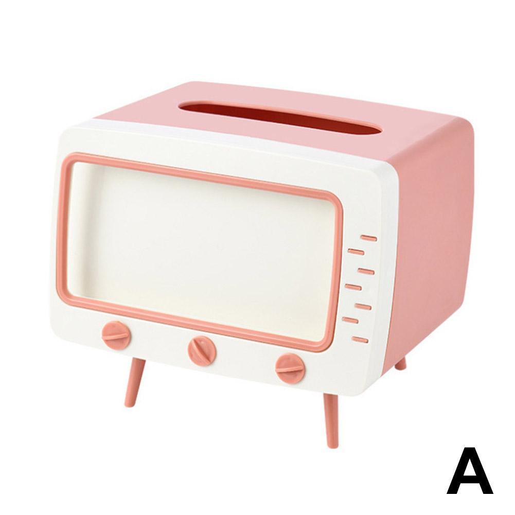 Новый органайзер для ТВ-салфеток с держателем для мобильного телефона, настольный держатель для бумаги, диспенсер, креативный держатель для салфеток, чехол для салфеток