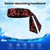 Спортивная повязка на голову для мужчин и женщин, впитывающая пот и дышащая, для тренировок, с широким краем, мягкая, с принтом, повязка от пота для йоги, бега, велоспорта