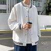 Denim Jacket Men's Spring and Autumn Ins Trend Versatile Spring Hong Kong Style Workwear Simple Large Size Boys' Loose Jacket